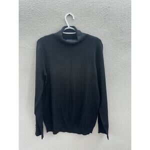 Architect Womens Sweater Size XL Black Turtleneck Pullover NWTs